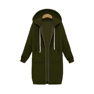 Longline Full-Zip Hooded Jacket | Mirelune