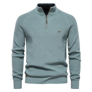 Half-zip knit sweater for men | Luke