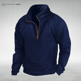 Cozy half-zip pullover for men | Holden