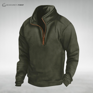Cozy half-zip pullover for men | Holden