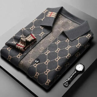 Marcello Monogram Knit Cardigan | LS