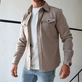 Alden Structured Long-Sleeve Overshirt | LS