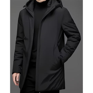 Long insulated warm winter jacket for men | Tristan
