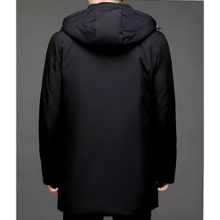 Long insulated warm winter jacket for men | Tristan