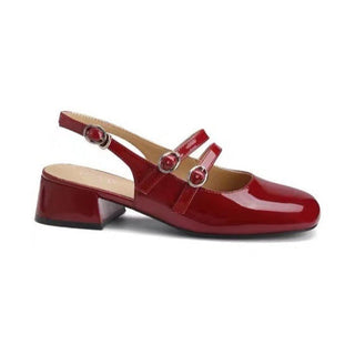 Classic orthopaedic everyday leather flats for women | Nancy