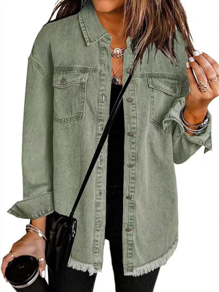 Classic signature denim everyday jacket for women | Katja