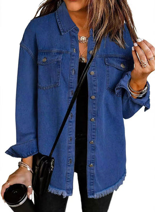 Classic everyday denim jacket for women | Roxane