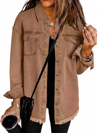 Classic signature denim everyday jacket for women | Katja