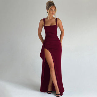 Elegant slip maxi dress for women | Marilyn