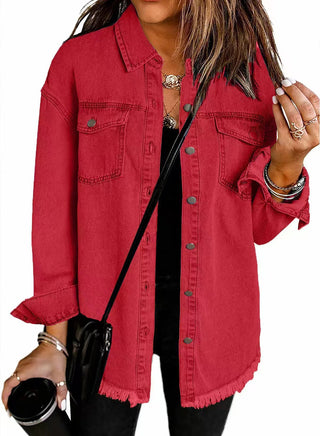 Classic signature denim everyday jacket for women | Katja