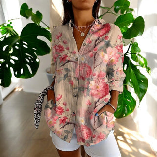 Stylish floral everyday blouse for women | Irene
