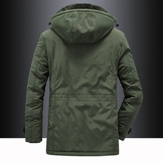 Fleece-Lined Hooded Thigh-Length Parka | Nordhaven