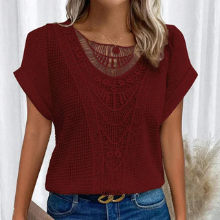 Elegant Ibiza-style relaxed top for women | Simone