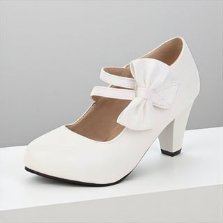 Classic bow-detail elegant heels for women | Bella
