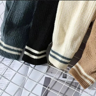 Vintage Crewneck Sweater – Refined Relaxed Silhouette | Raphael