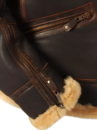 Classic pilot-style everyday jacket for men | Jakub