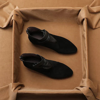 Pointed-toe low heel ankle boots for women | Calista