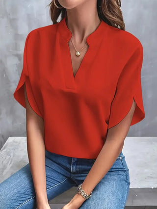 Draped Elegant Blouse | Verona