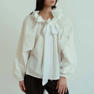 Bellarine Puffed Cotton Blouse