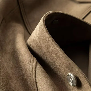 Classic suede everyday casual jacket for men | St. Clair