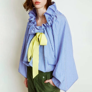 Bellarine Puffed Cotton Blouse