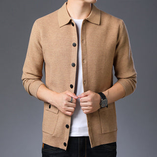 Structured knit jacket for men | Heritage Knit