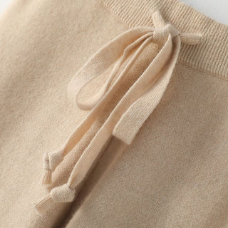 Elegant relaxed high-rise sweatpants for women | Elowen