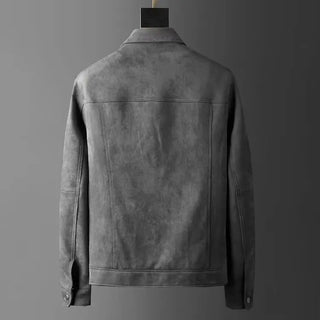 Classic suede everyday casual jacket for men | St. Clair