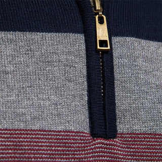 Classic quarter-zip everyday jumper for men | Burk