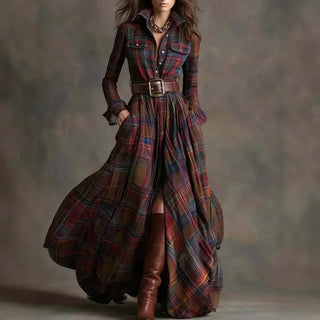 Classic relaxed everyday maxi dress for women | Althea