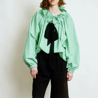 Bellarine Puffed Cotton Blouse
