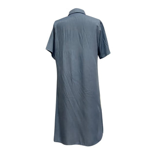 Floral shirt dress with button front for women | Kirra