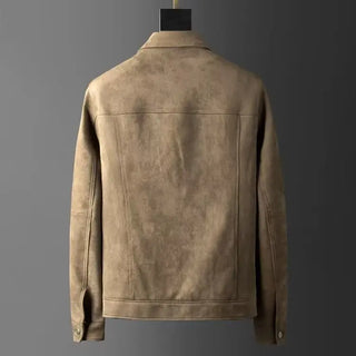Classic suede everyday casual jacket for men | St. Clair