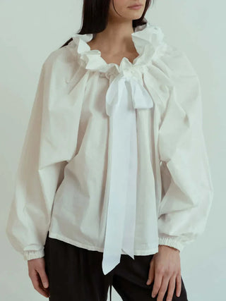 Bellarine Puffed Cotton Blouse