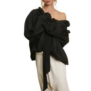 Bellarine Puffed Cotton Blouse