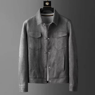 Classic suede everyday casual jacket for men | St. Clair