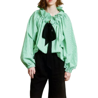 Bellarine Puffed Cotton Blouse