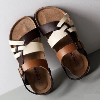 Classic comfort sandals with contoured footbed for men | Ottilie