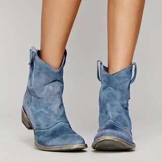 Vintage western ankle boots with classic silhouette for women | Paloma