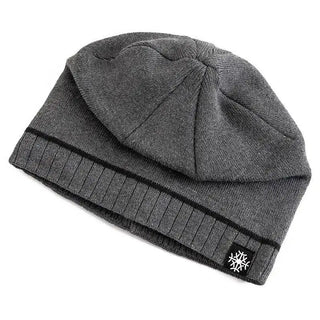 Warm knitted winter beanie for men