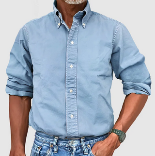 Classic long-sleeve everyday essential shirt for men | Nolan