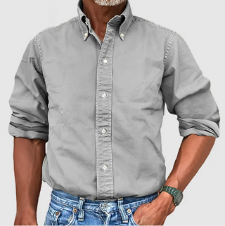 Classic long-sleeve everyday essential shirt for men | Nolan
