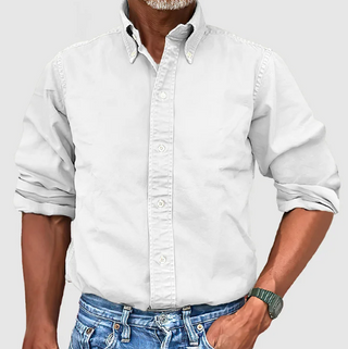 Classic long-sleeve everyday essential shirt for men | Nolan