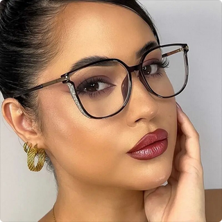 Flash diamond everyday reading glasses for women
