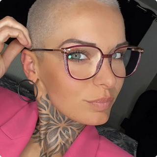 Flash diamond everyday reading glasses for women