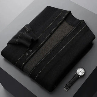 Textured Knit Cardigan – Refined Contemporary Silhouette | Stéphane