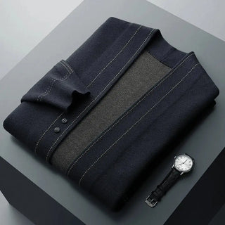 Textured Knit Cardigan – Refined Contemporary Silhouette | Stéphane