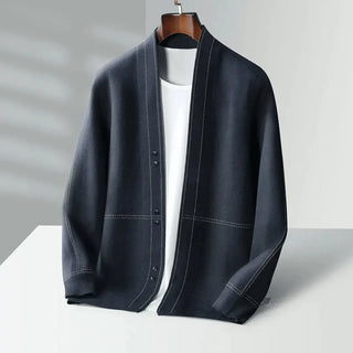 Textured Knit Cardigan – Refined Contemporary Silhouette | Stéphane
