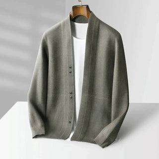 Textured Knit Cardigan – Refined Contemporary Silhouette | Stéphane