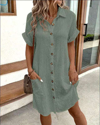 Classic polo casual dress for women | Aria